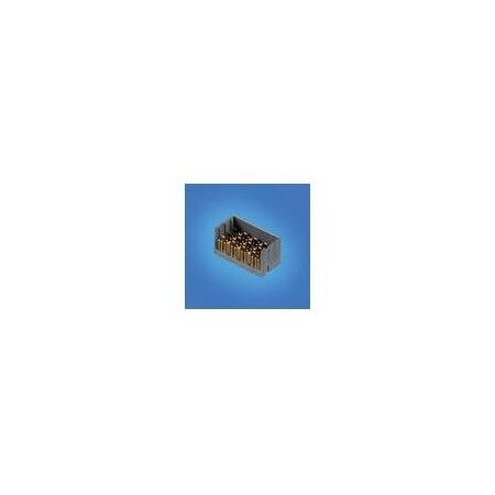 Fci Board Connector, 96 Contact(S), Male, Straight, Press Fit Terminal, Locking, Gray Insulator 10104999-L0E-40DLF